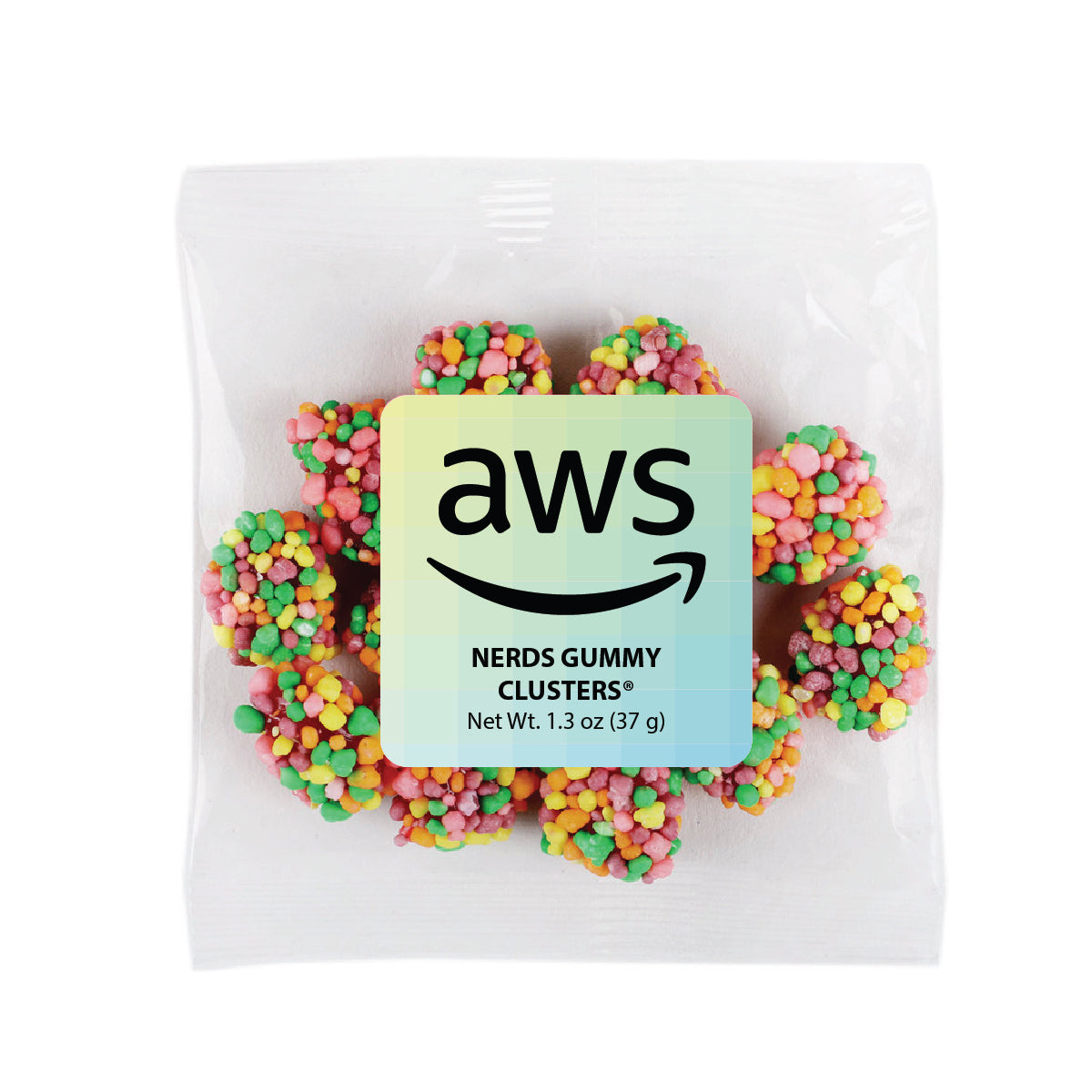 Nerds Gummy Clusters Taster Packet - EIAB-SHM - More Stock Arriving Late May