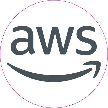 3" round AWS Stickers EIAB-SHM (Pack of 25)
