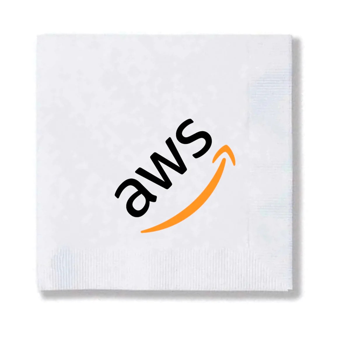 5"x5" White Beverage Napkins - Federal Partners EIAB - (Pack of 25)