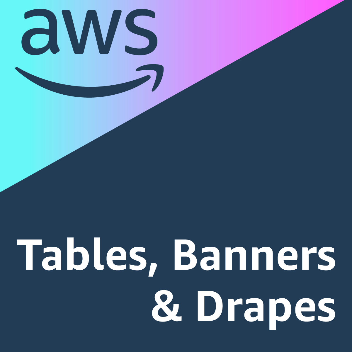 Tables, Banners, & Drapes – awseiab
