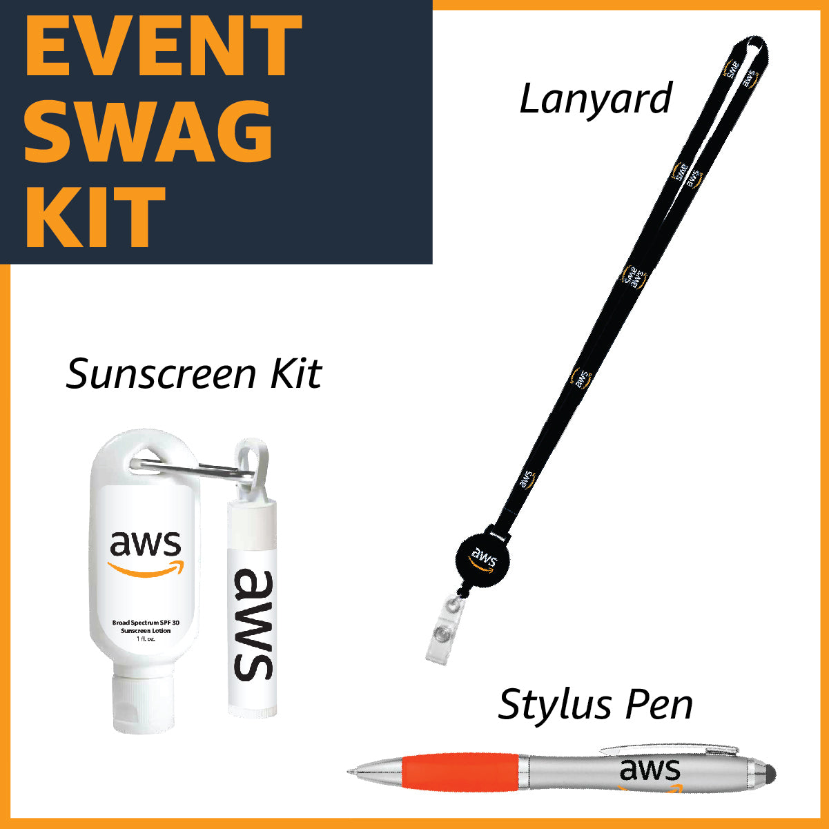 EVENT SWAG KIT 2 - FedCiv EIAB (Pack Of 5)