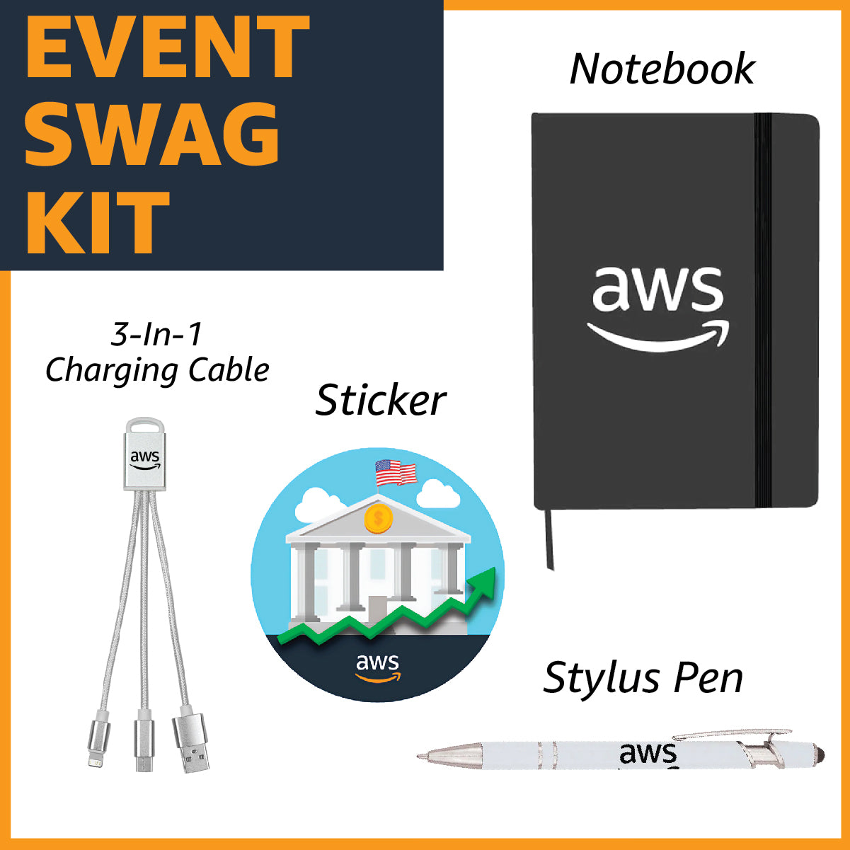 EVENT SWAG KIT 1 - FedFin EIAB (Pack Of 5)