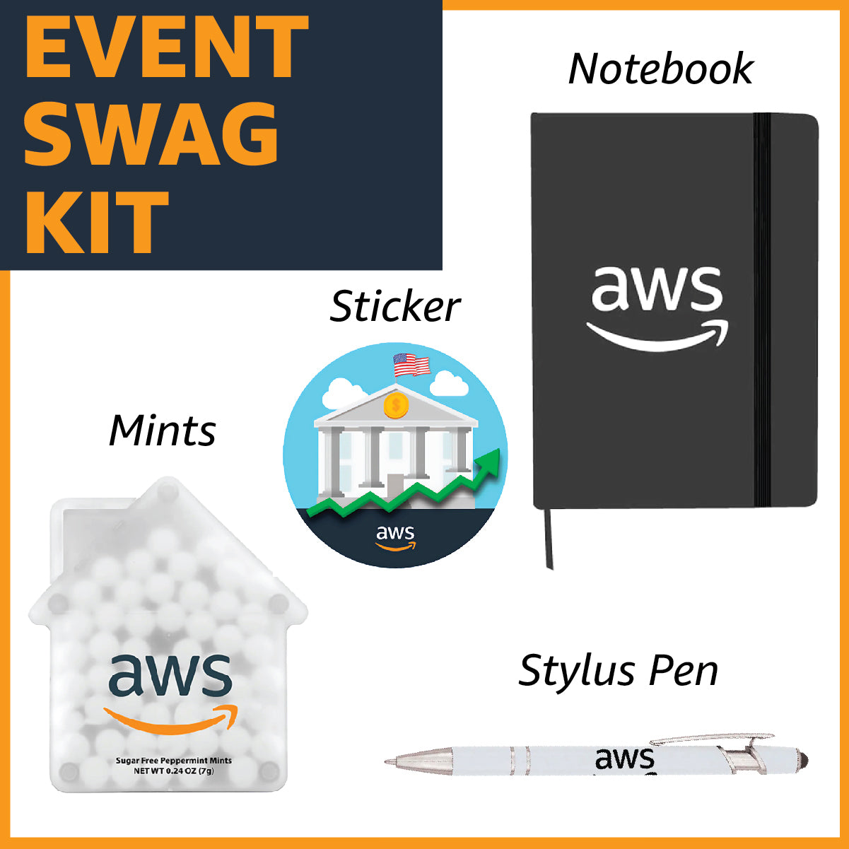 EVENT SWAG KIT 2 - FedFin EIAB (Pack Of 5)