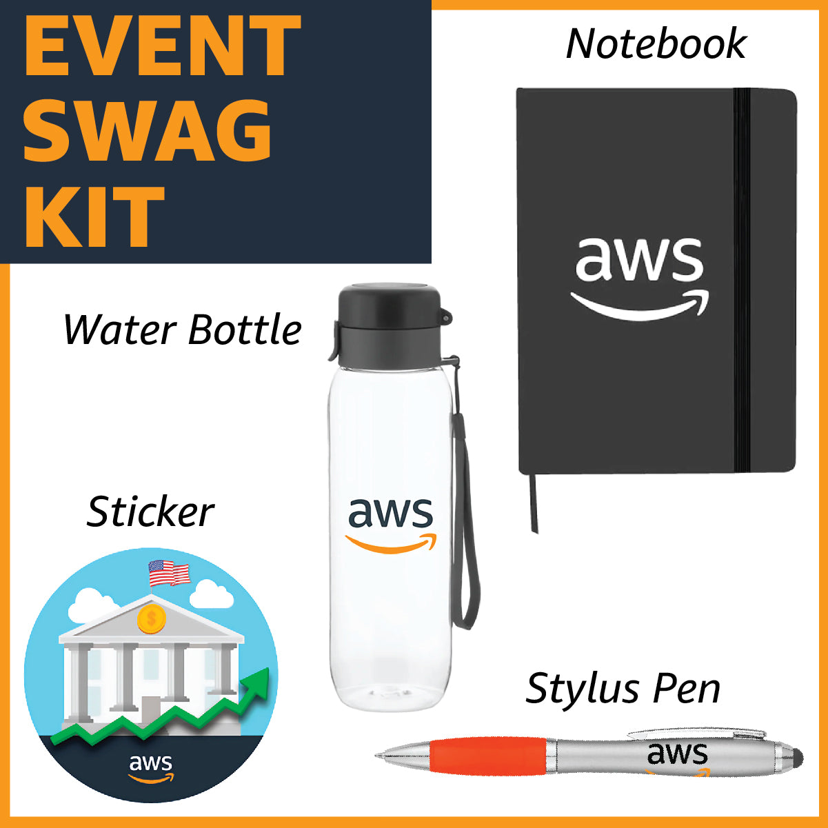 EVENT SWAG KIT 3 - FedFin EIAB (Pack Of 5)
