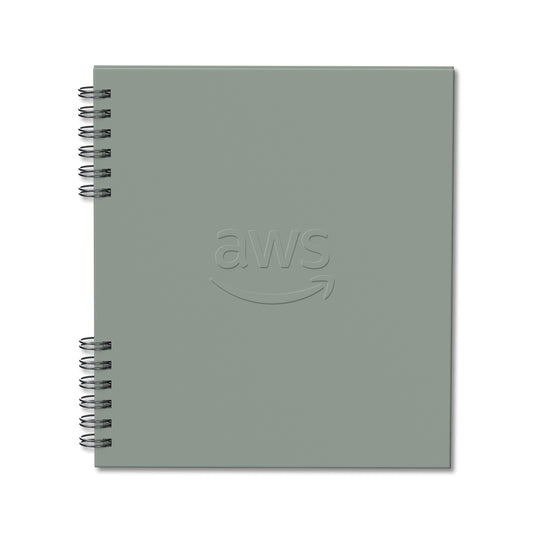Hard Cover Spiral Journal - NEW Late August