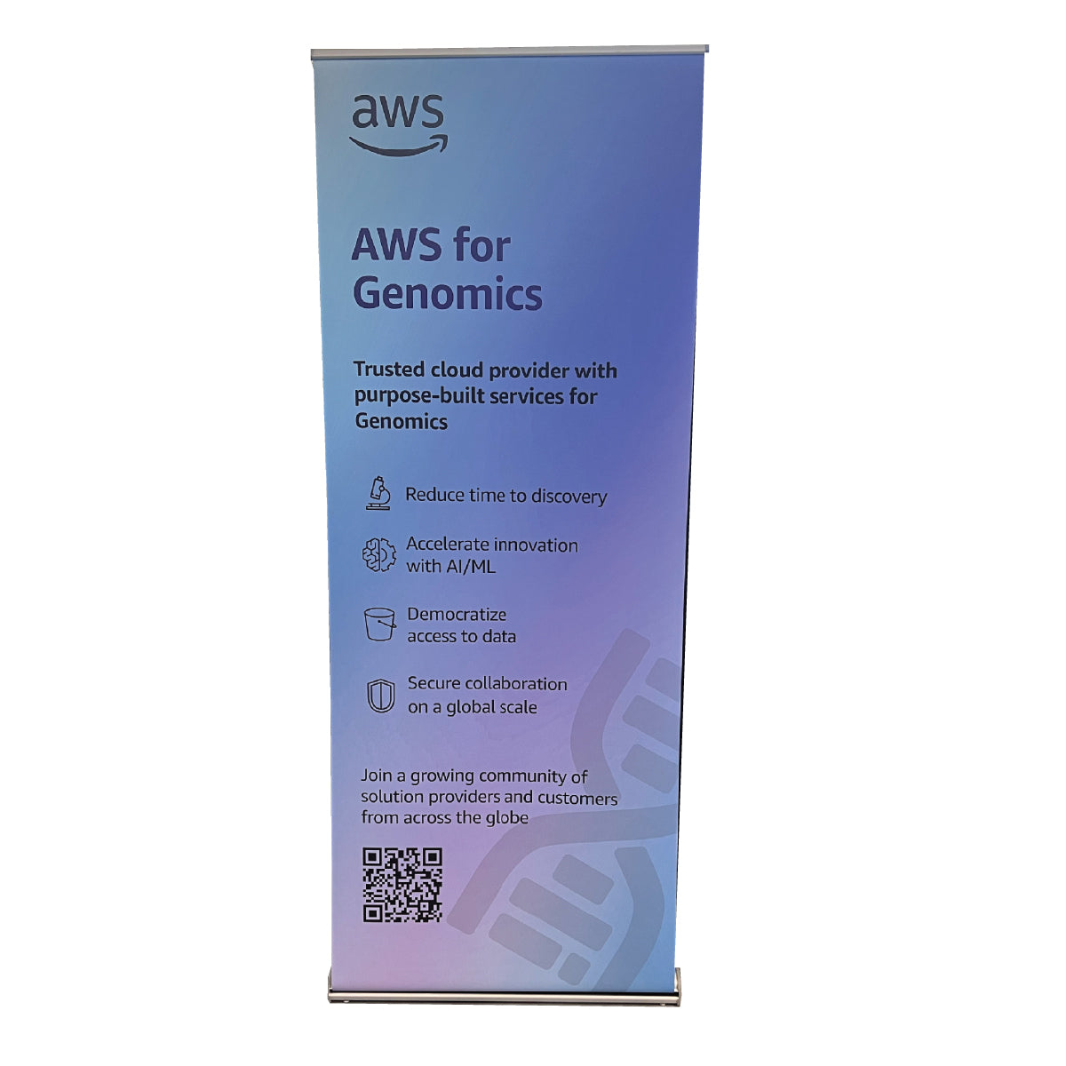 AWS for Genomic Banner