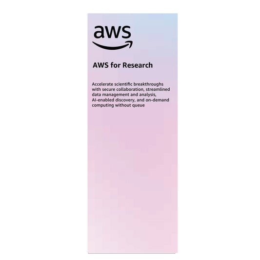 AWS for research banner - SLG-EDU