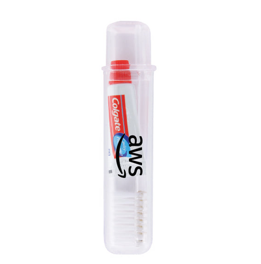 Travel Toothbrush & Colgate® Toothpaste-SLG-EDU