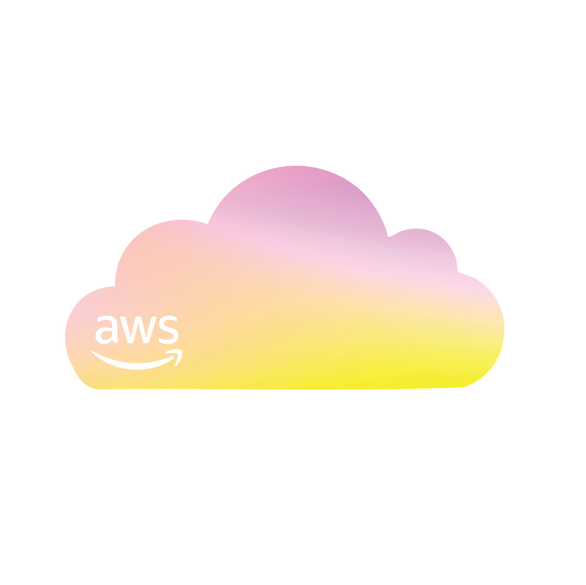 Cloud stickers (pack of 25)