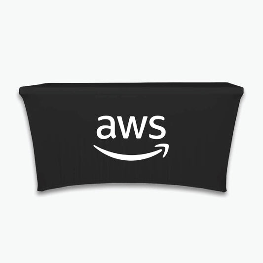 8' 3-Sided Stretch Table Drape - FedCiv