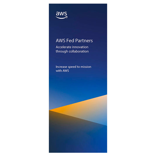 Banner with Carrying Case - Accelerate Innovation - Federal Partners EIAB