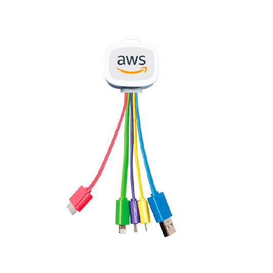 Multi-Color Charging Buddy w/ iphone Adaptor