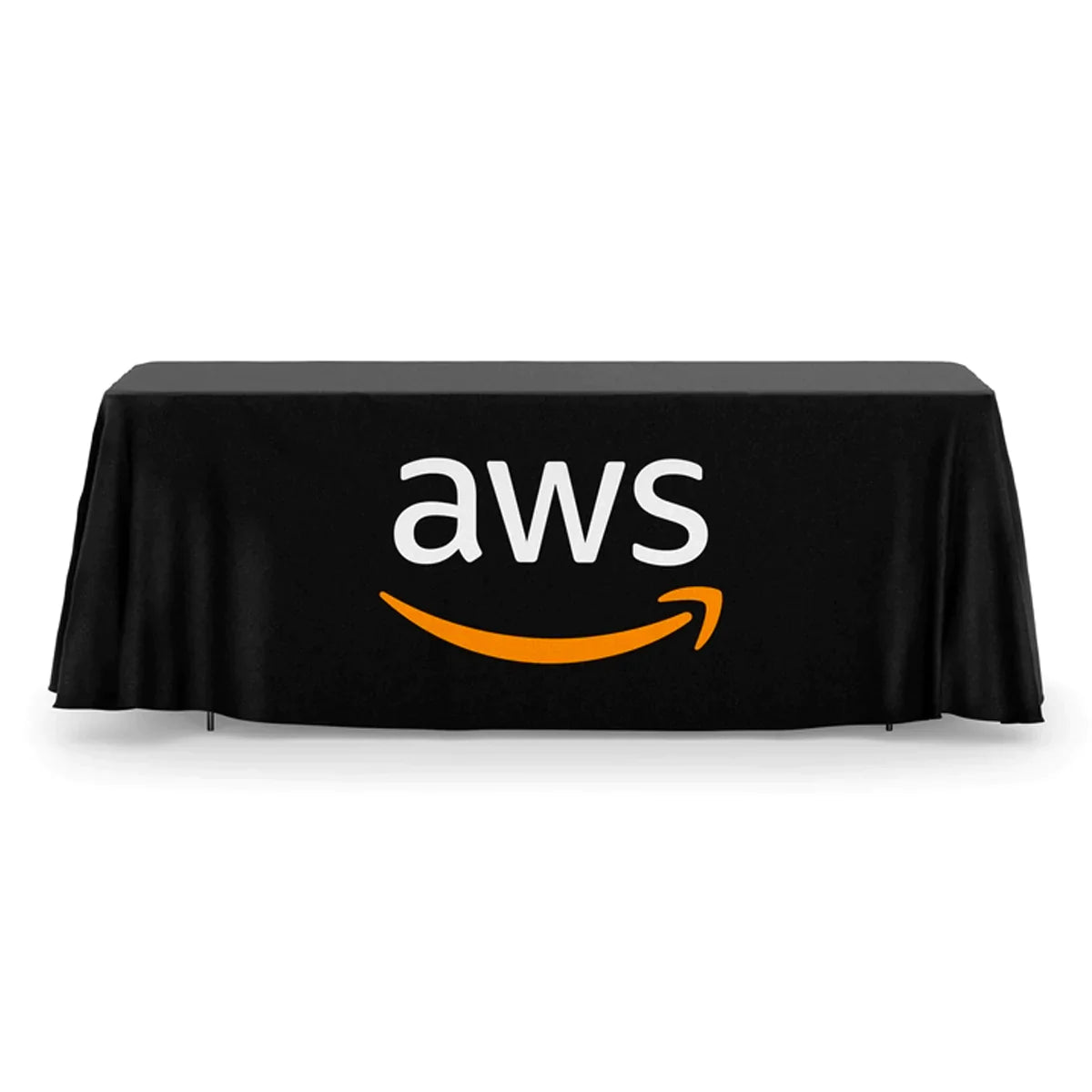 Black 8' Table Drape - Federal Partners